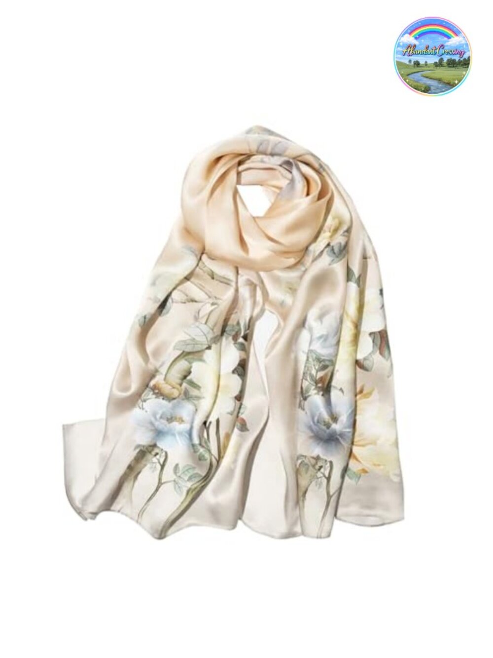 100% Mulberry Silk Long Scarf Women Large Oblong Shawl Wrap Lightweight